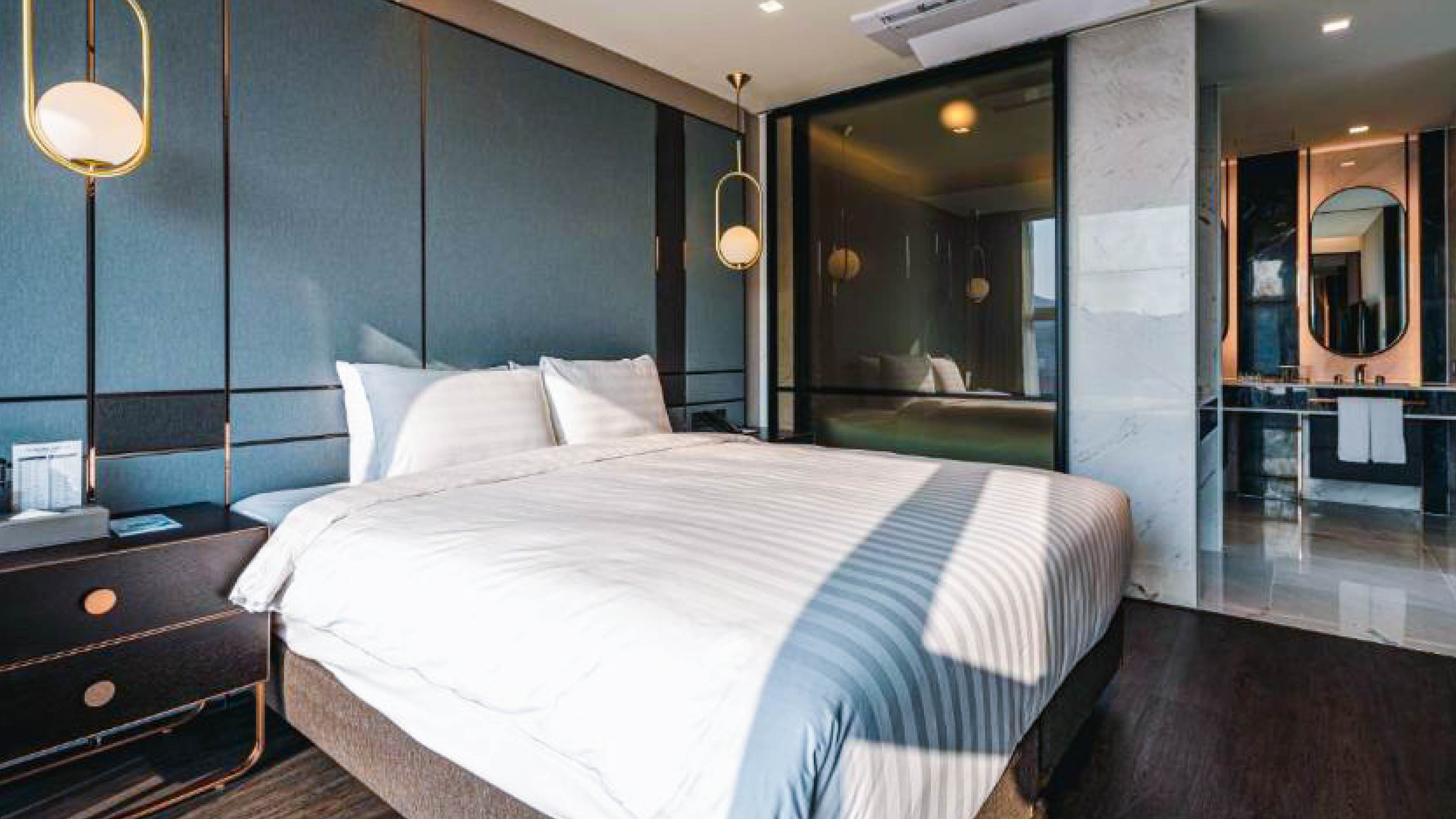 Hotel Whistlelark Jeju 客房空間